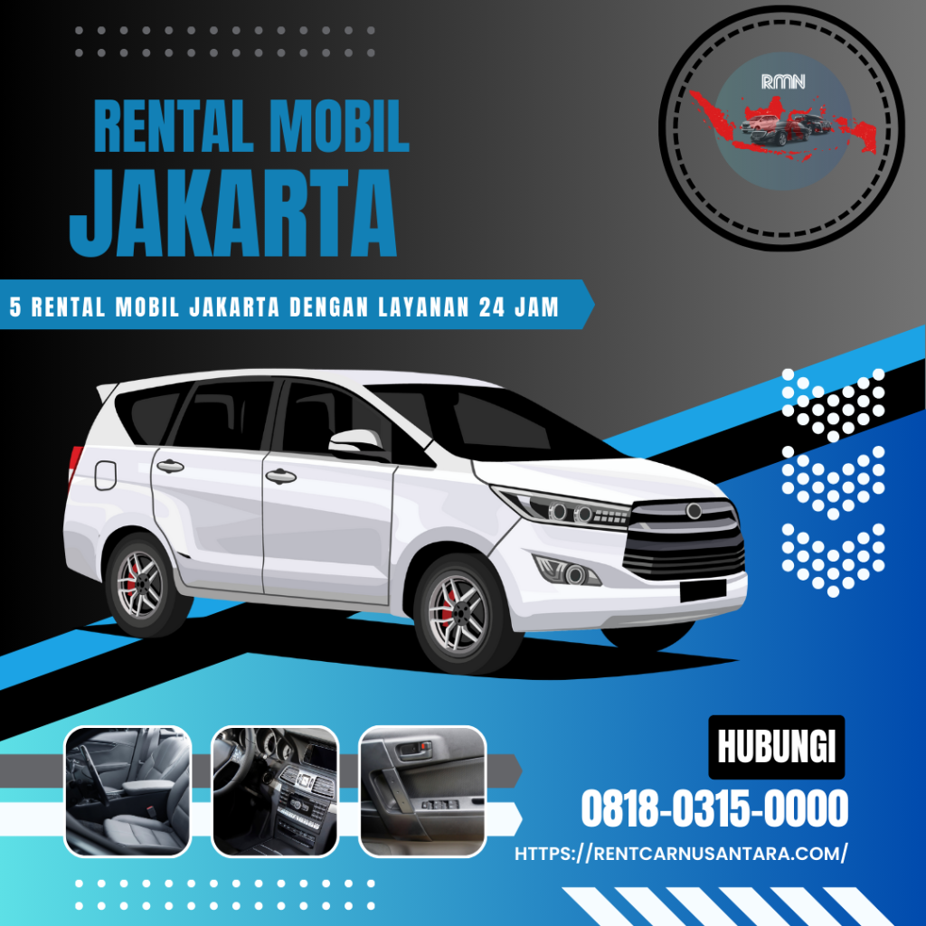 5 Rental Mobil Jakarta dengan Layanan 24 Jam – Solusi Darurat Anda!